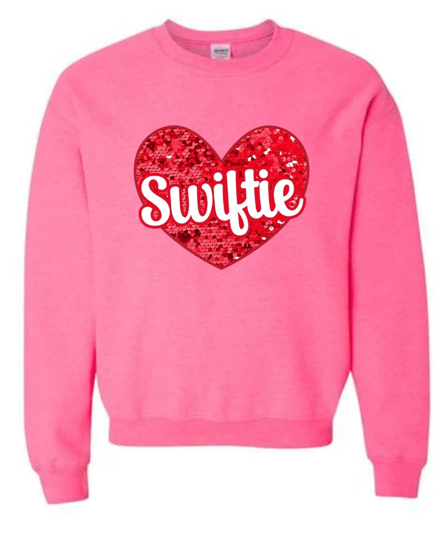 Swiftie Heart Sweatshirt