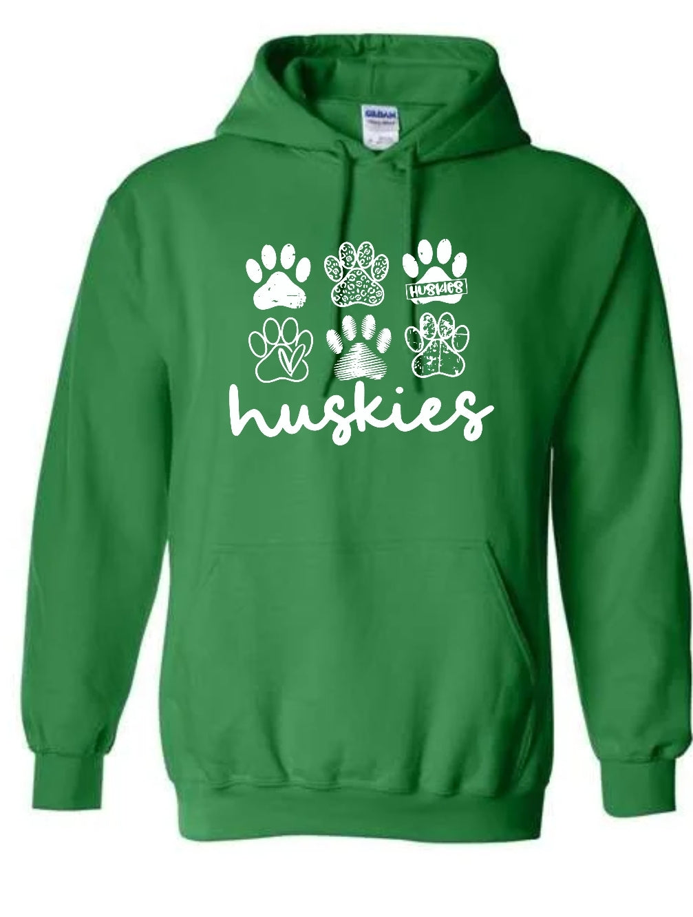 Huskies Paw prints Sweatshirt-Hoodie