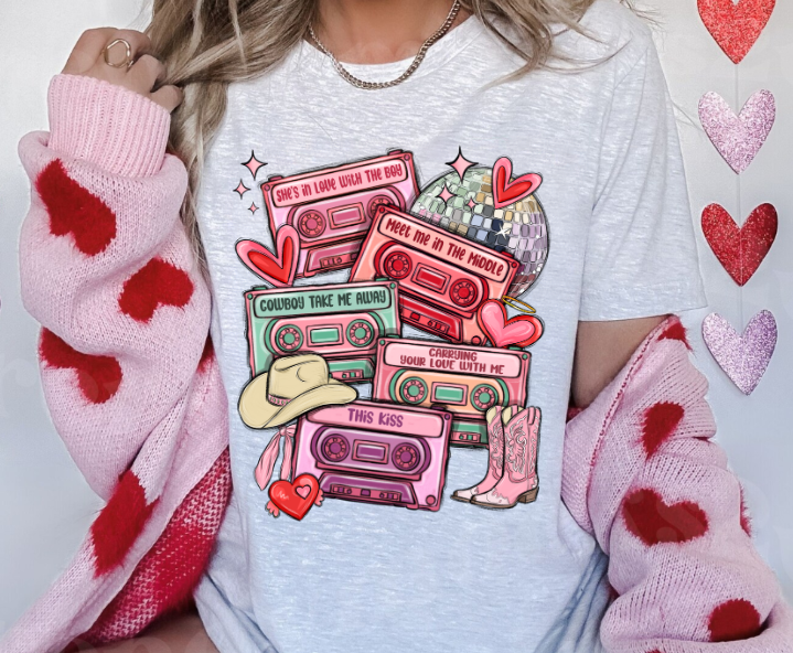 Valentine Cassette Tee