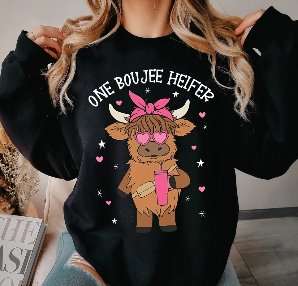 One Boujee Heifer Sweatshirt