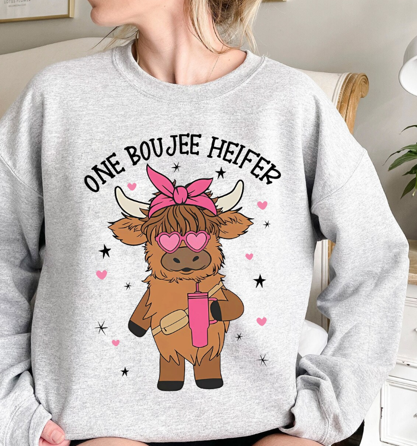 One Boujee Heifer Sweatshirt