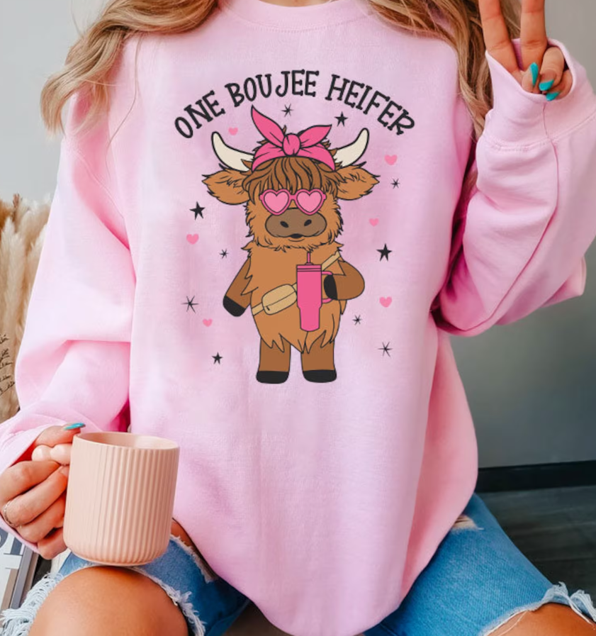 One Boujee Heifer Sweatshirt