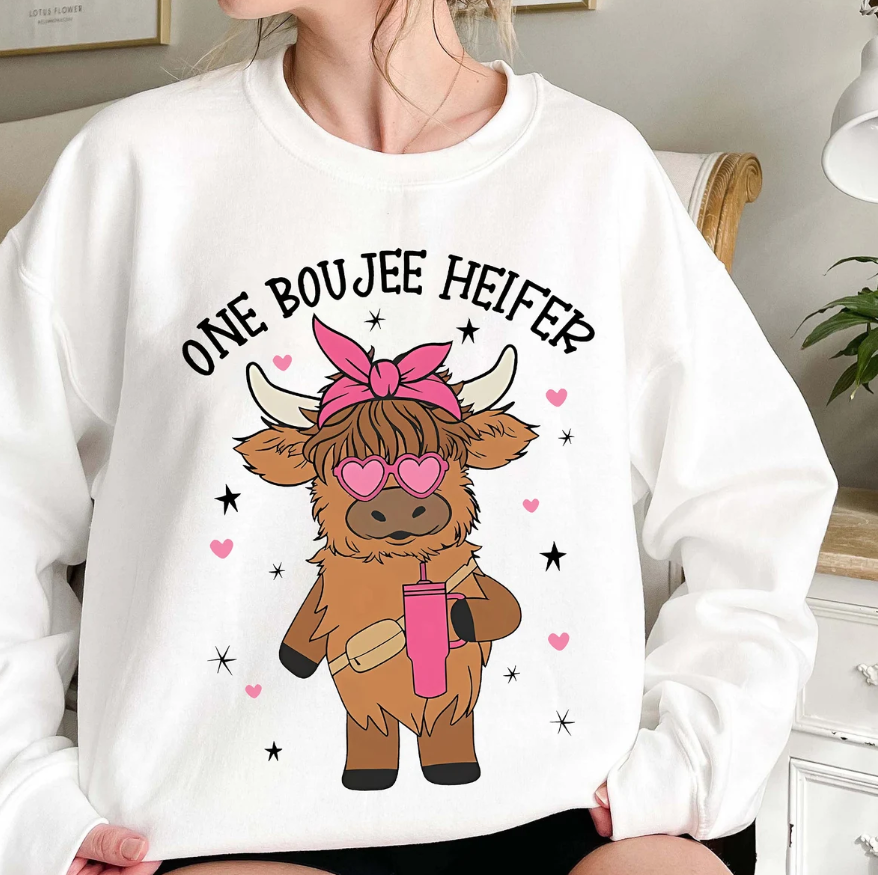 One Boujee Heifer Sweatshirt