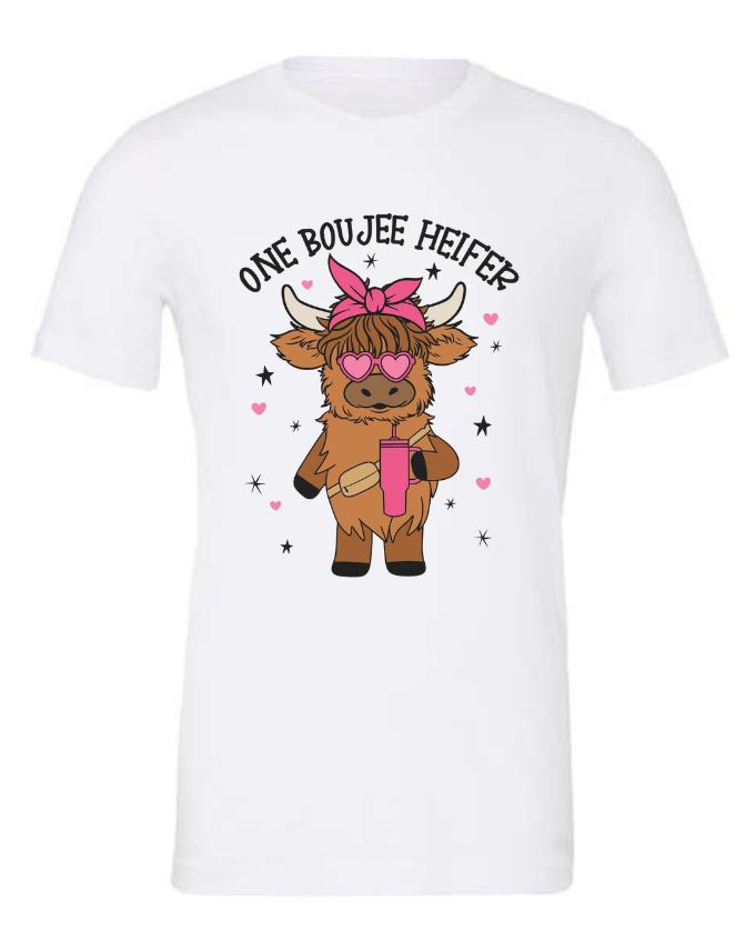 One Boujee Heifer Tee