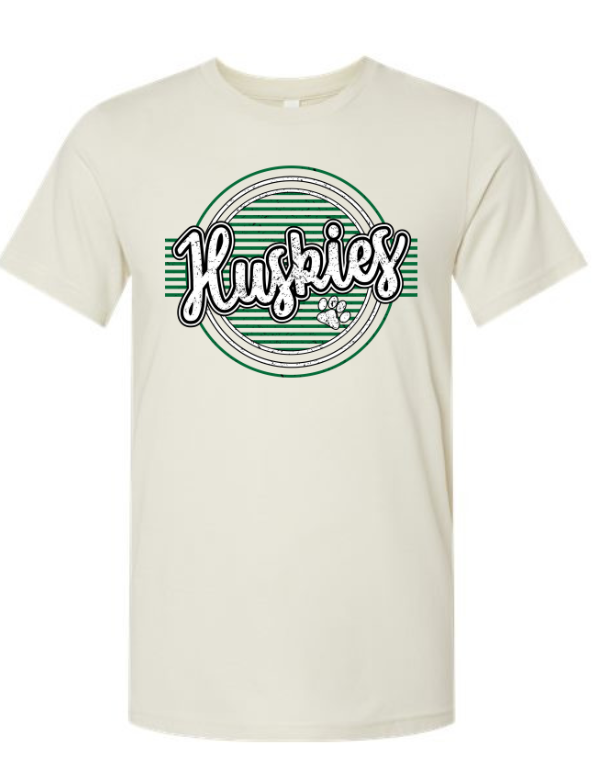 Huskies Circle Line Short Sleeve Tee