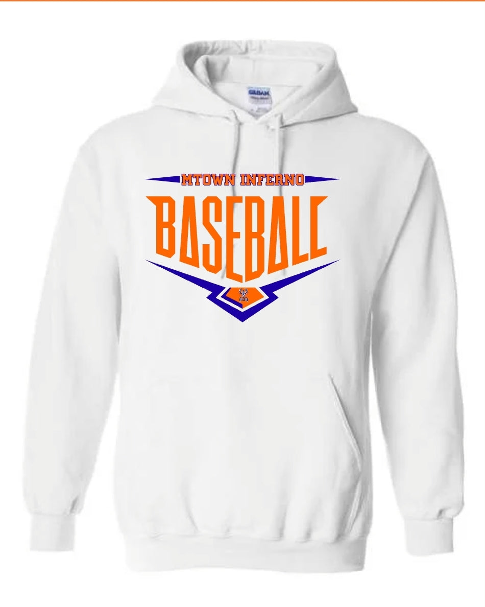 Mtown Inferno baseball Hoodie
