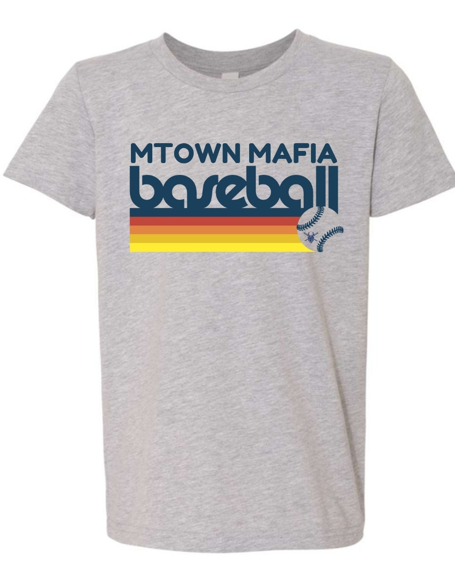 MTown Mafia baseball Retro TODDLER
