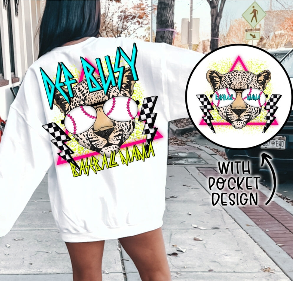 Def Busy Baseball Mama