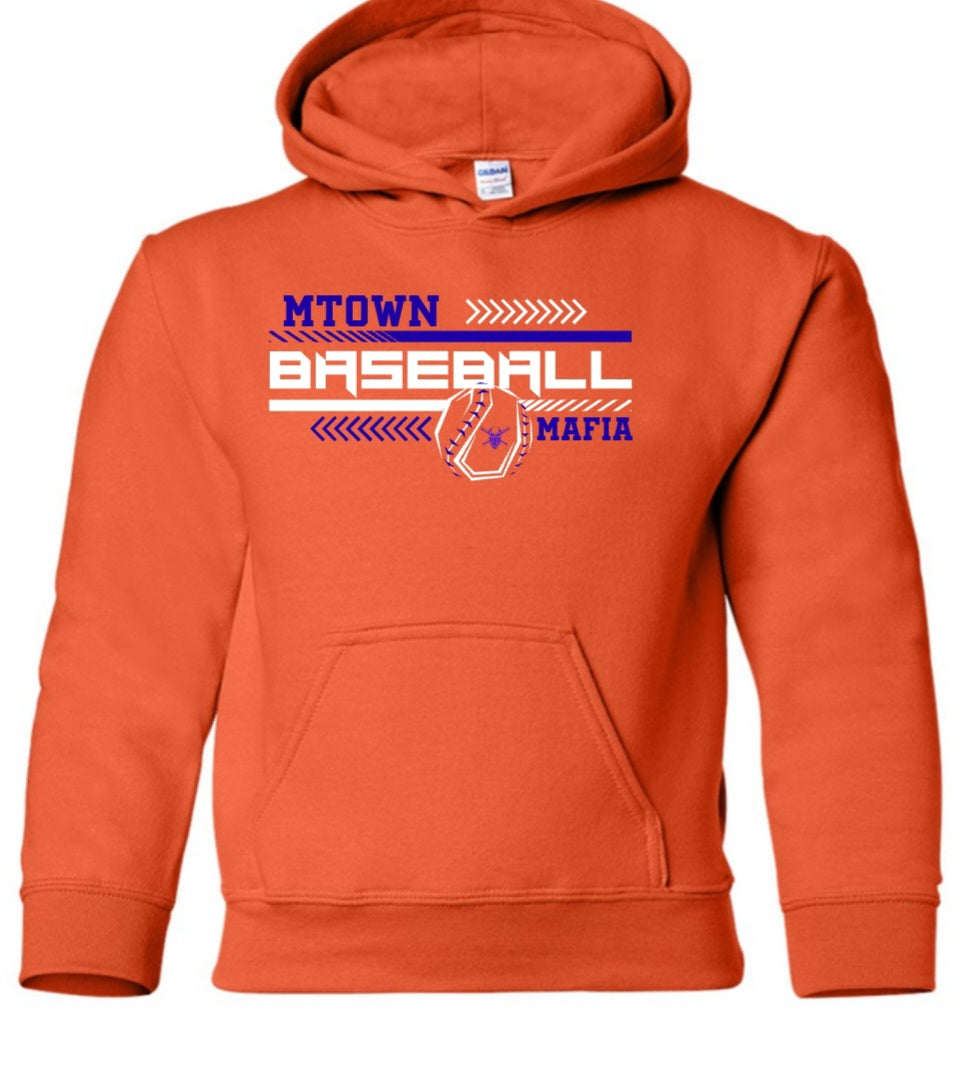 Mtown Mafia Baseball Line Hoodie