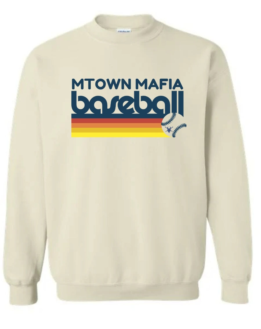 Mtown mafia Baseball Retro Sweatshirt