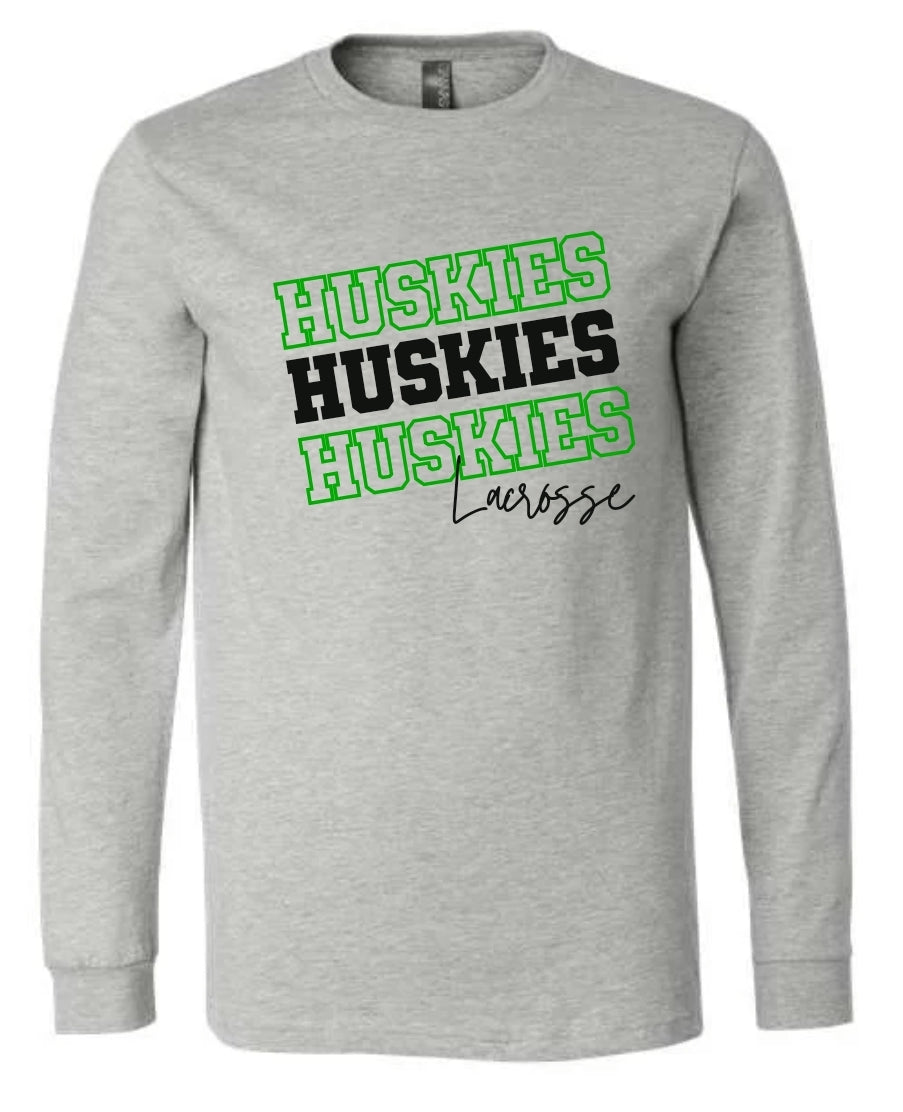 North Lacrosse Slanted Long Sleeve