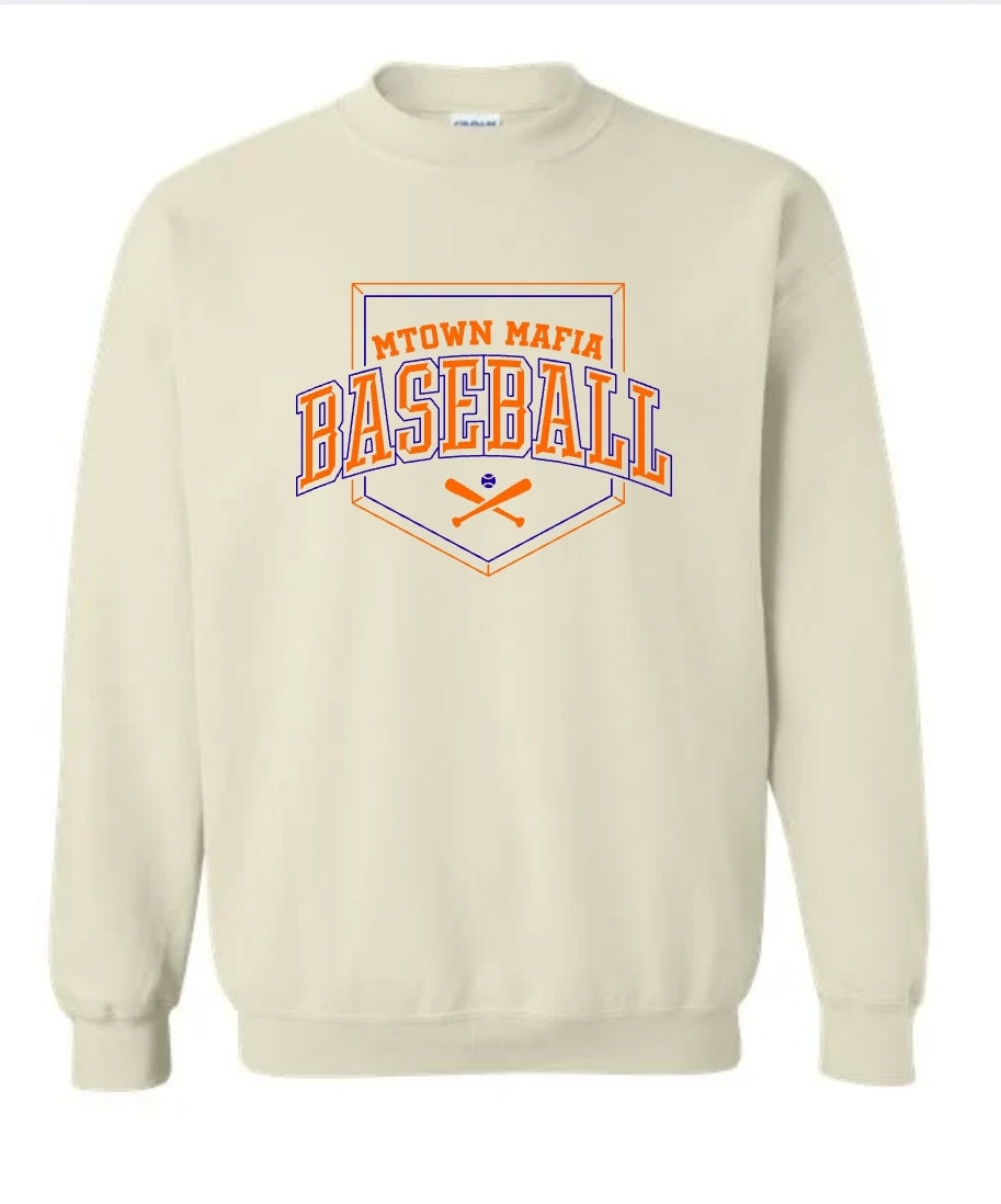 Mtown mafia Baseball Sweatshirt