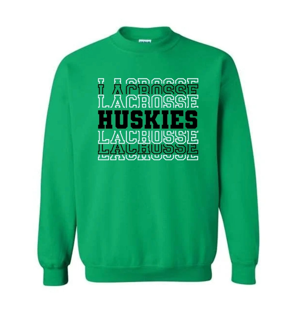 North Lacrosse Stacked Sweatshirt