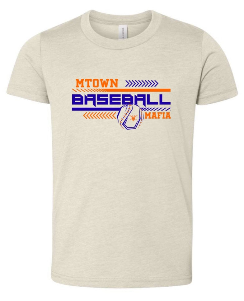 MTown Mafia Baseball Line tee