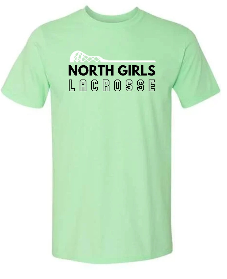 North Girls Lacrosse Mint Green