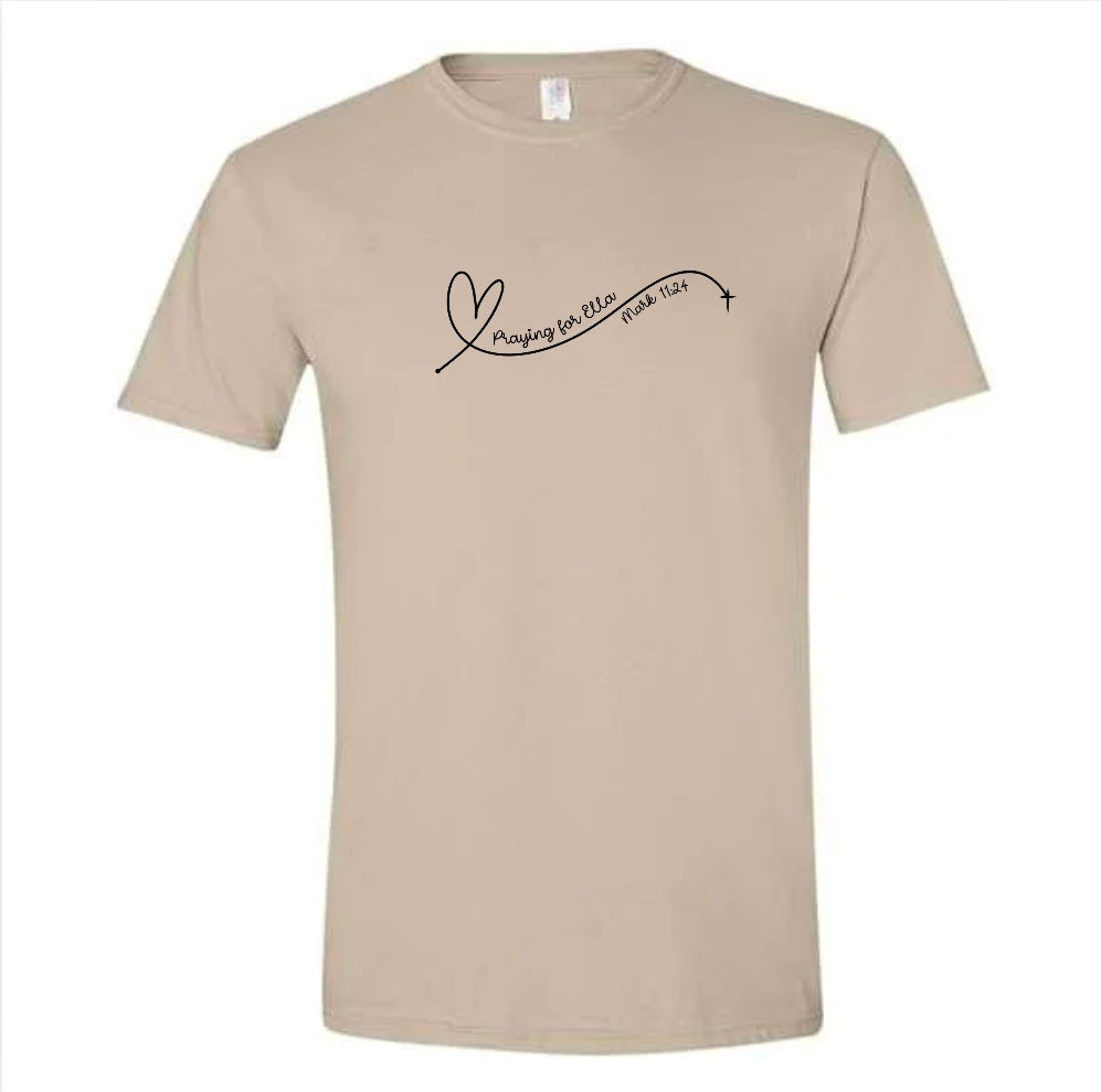 Praying for Ella Adult Tee