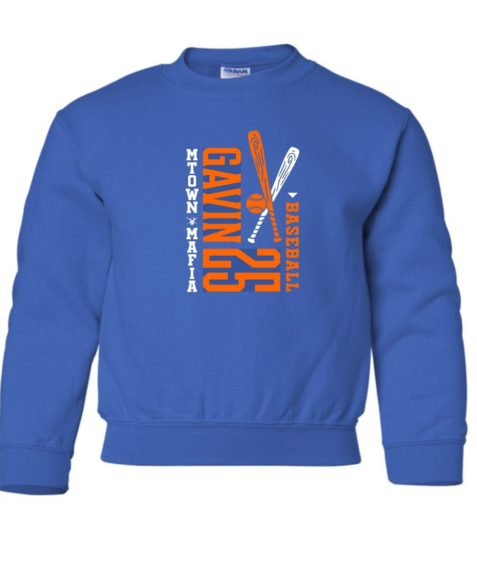 Mtown mafia Name and number Sweatshirt