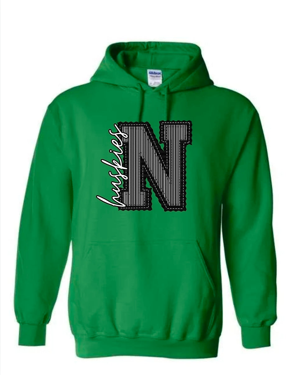 N Huskies Hoodie