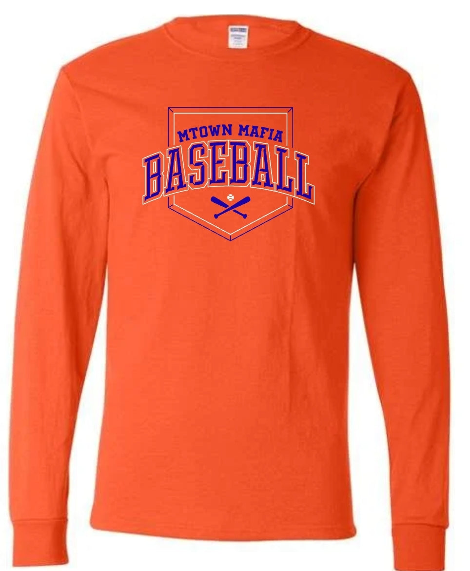 Mtown Mafia Baseball Long Sleeve