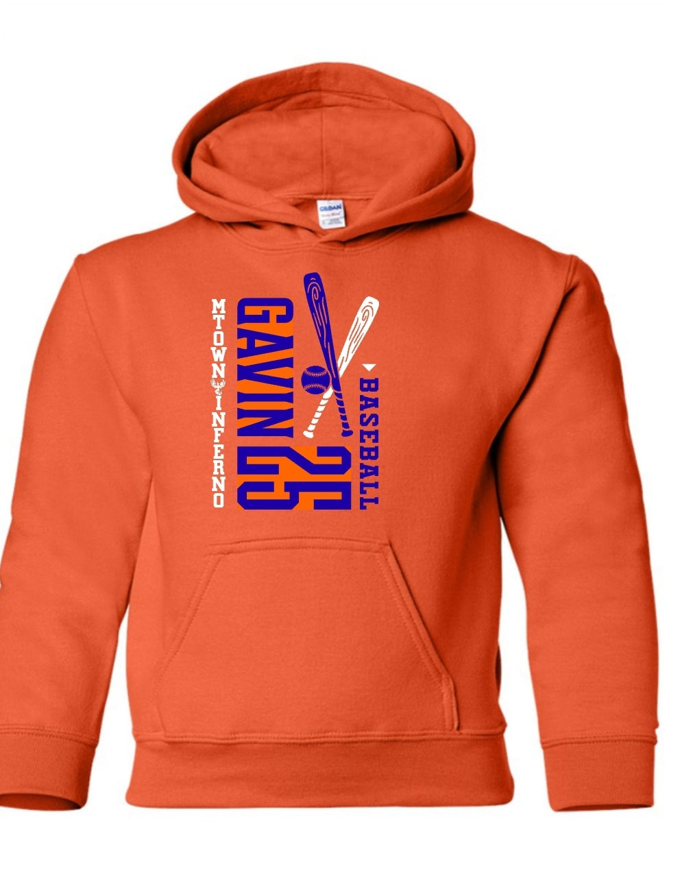 Mtown Inferno name and number Hoodie