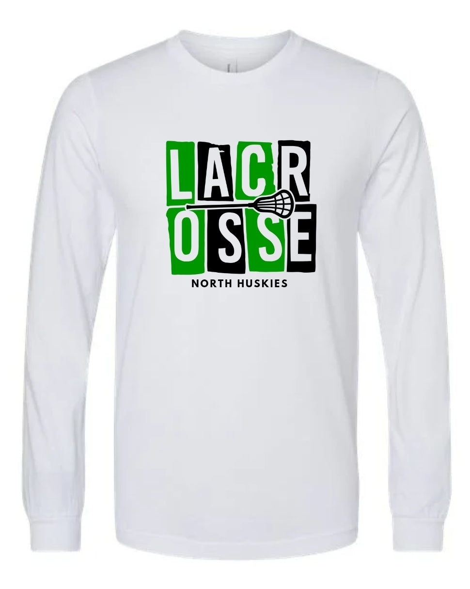 North Lacrosse Blacked Long Sleeve