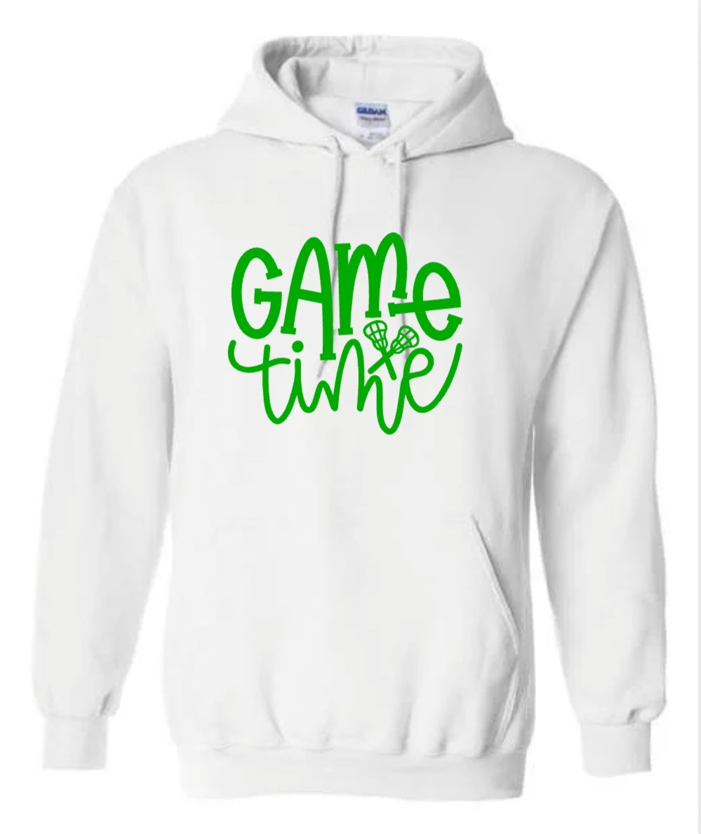 Lacrosse Game Time Hoodie