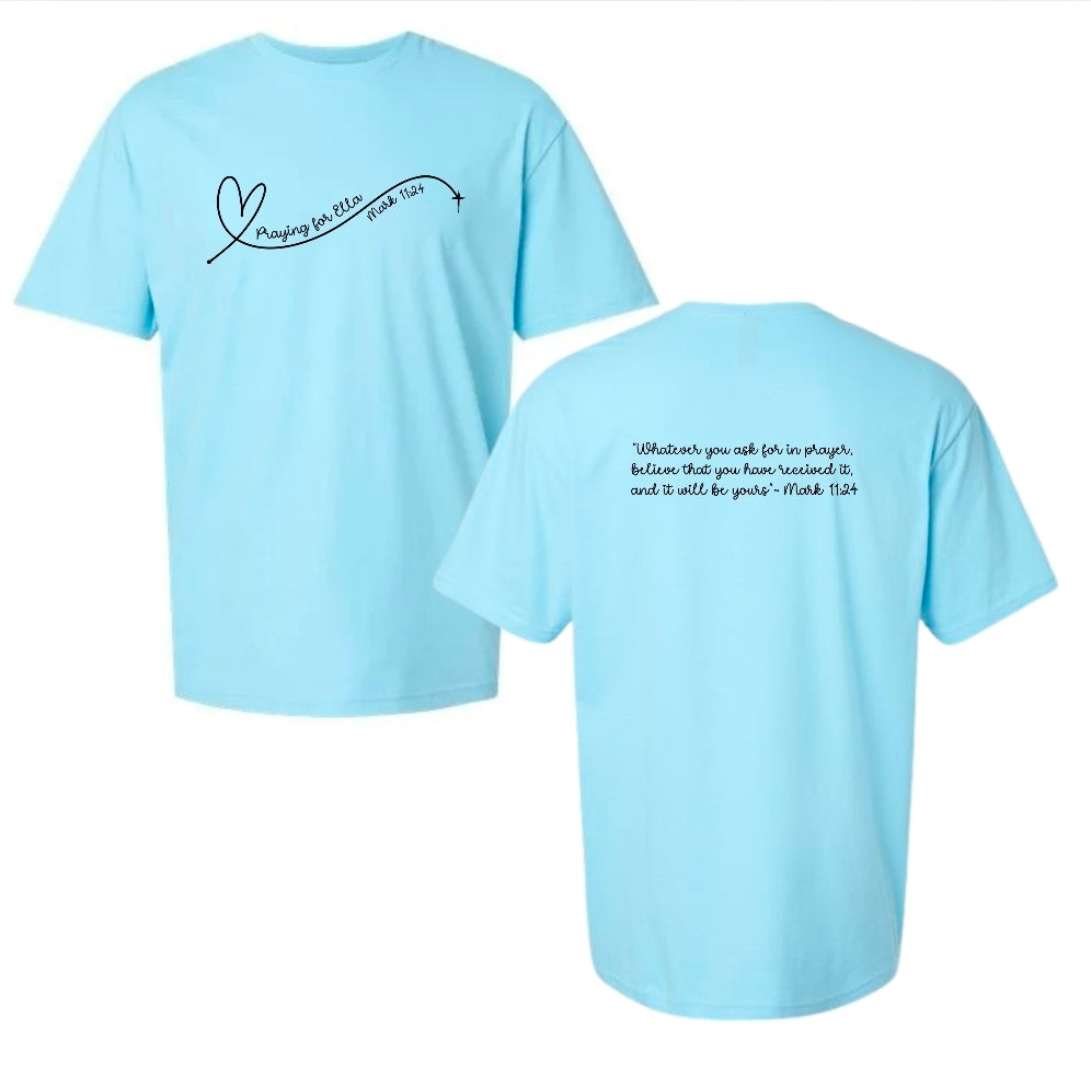 Praying for Ella Adult Tee