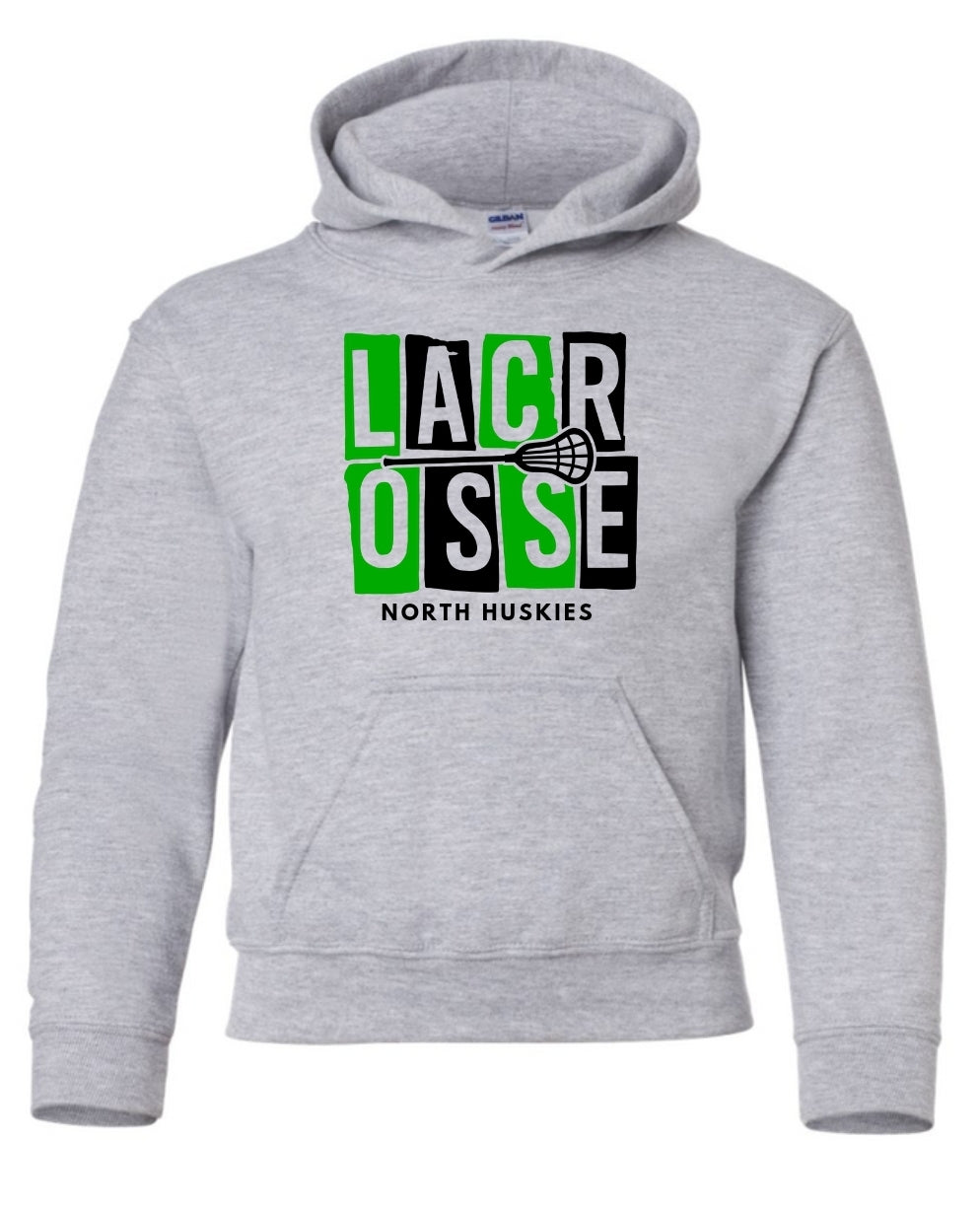 North Lacrosse Blocked Hoodie