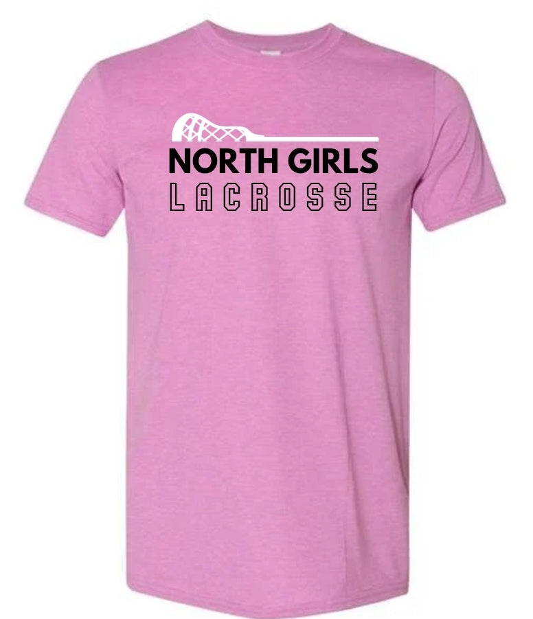 North Girls Lacrosse Heather Orchid