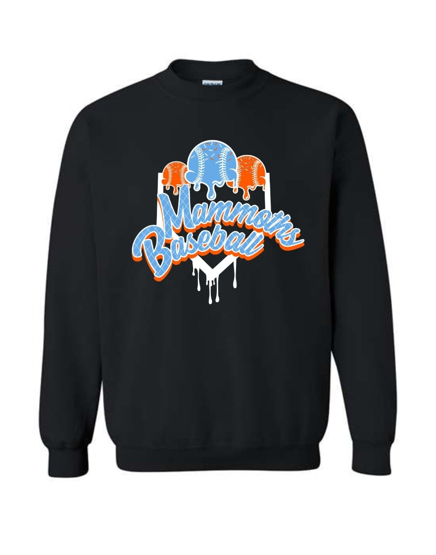 Mammoths Baseball Drip Sweatshirt