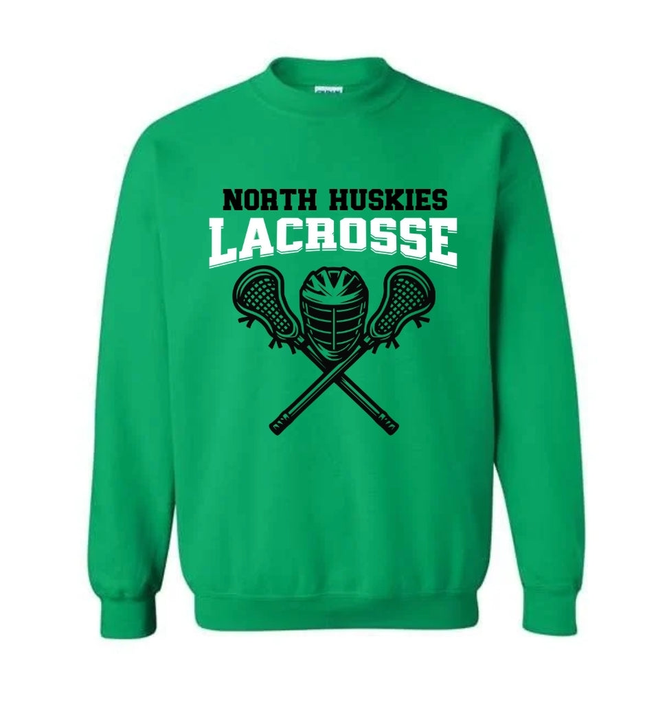 North Lacrosse Helmet and Sticks Sweatshirt