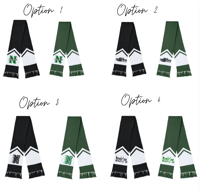 North Huskies Scarf