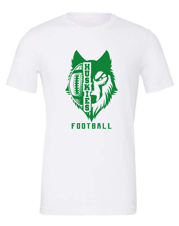 North Husky and Football Short Sleeve Tee YOUTH