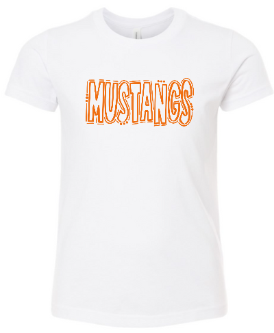 Mustang Doodle Adult Long Sleeve
