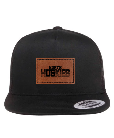 Huskies Leather patch Hat