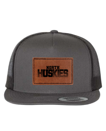 Huskies Leather patch Hat