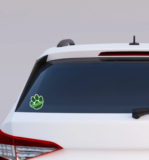 Huskies Paw Decal