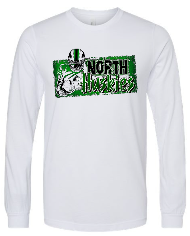 North Huskies Distressed Long Sleeve