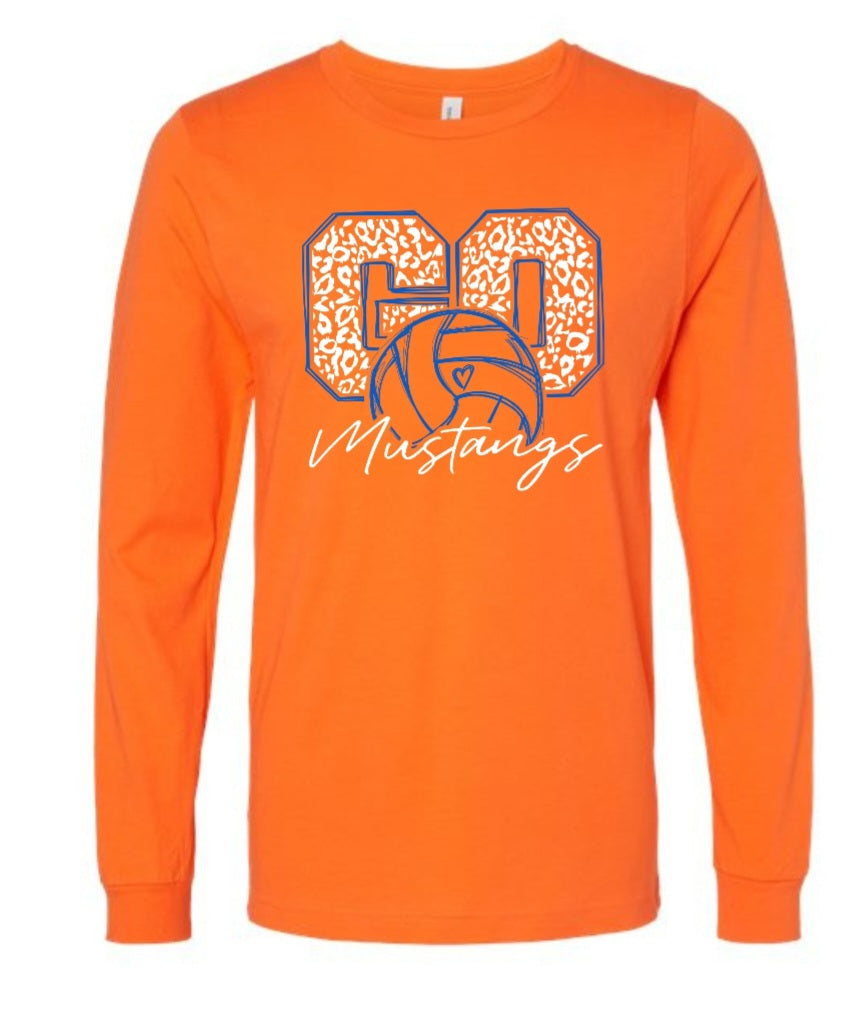 Mustangs Volleyball Long Sleeve