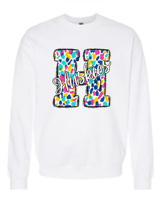 Huskies Bright Spots Tee-Sweatshirt