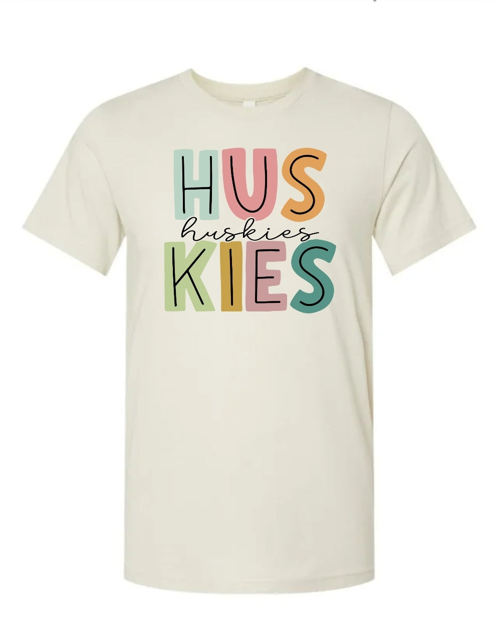 Huskies Color Block Tee - Sweatshirt