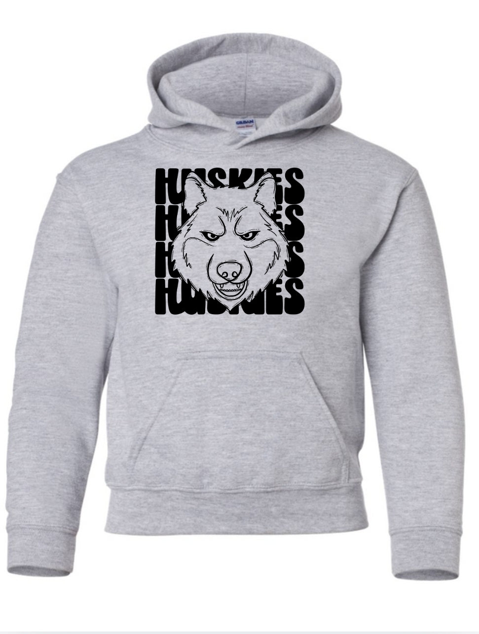 Huskies Stacked Sweatshirt-hoodie