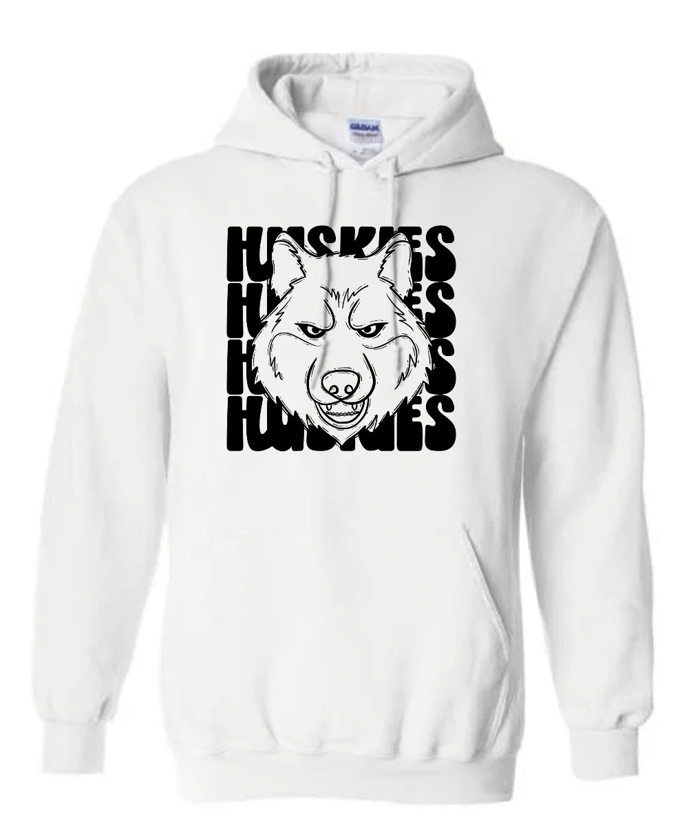 Huskies Stacked Sweatshirt-hoodie