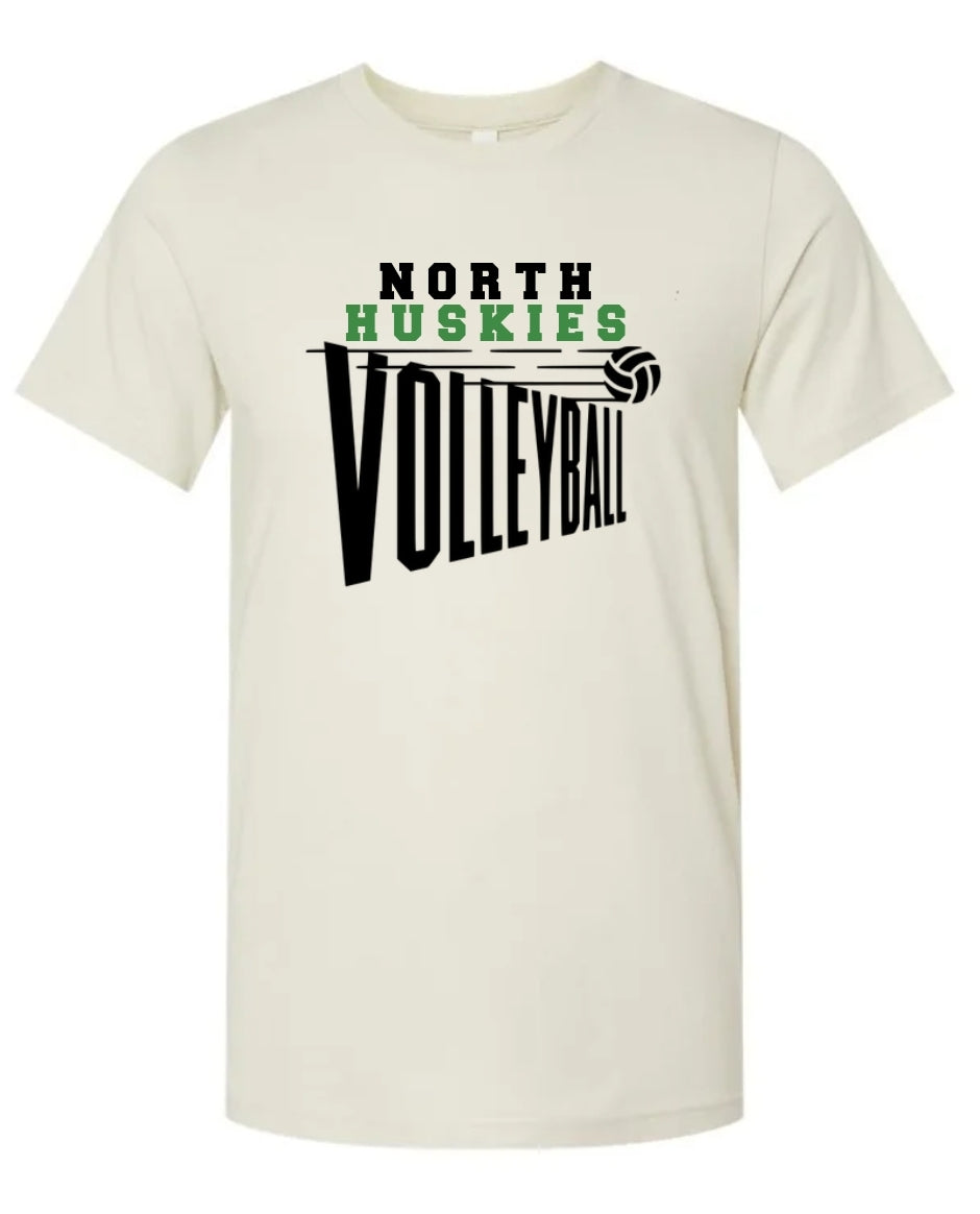 North volleyball tee