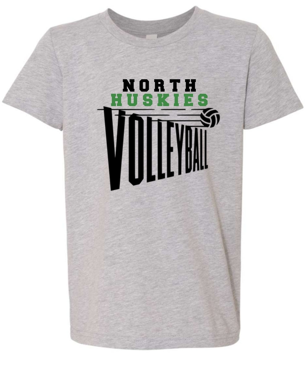 North volleyball tee