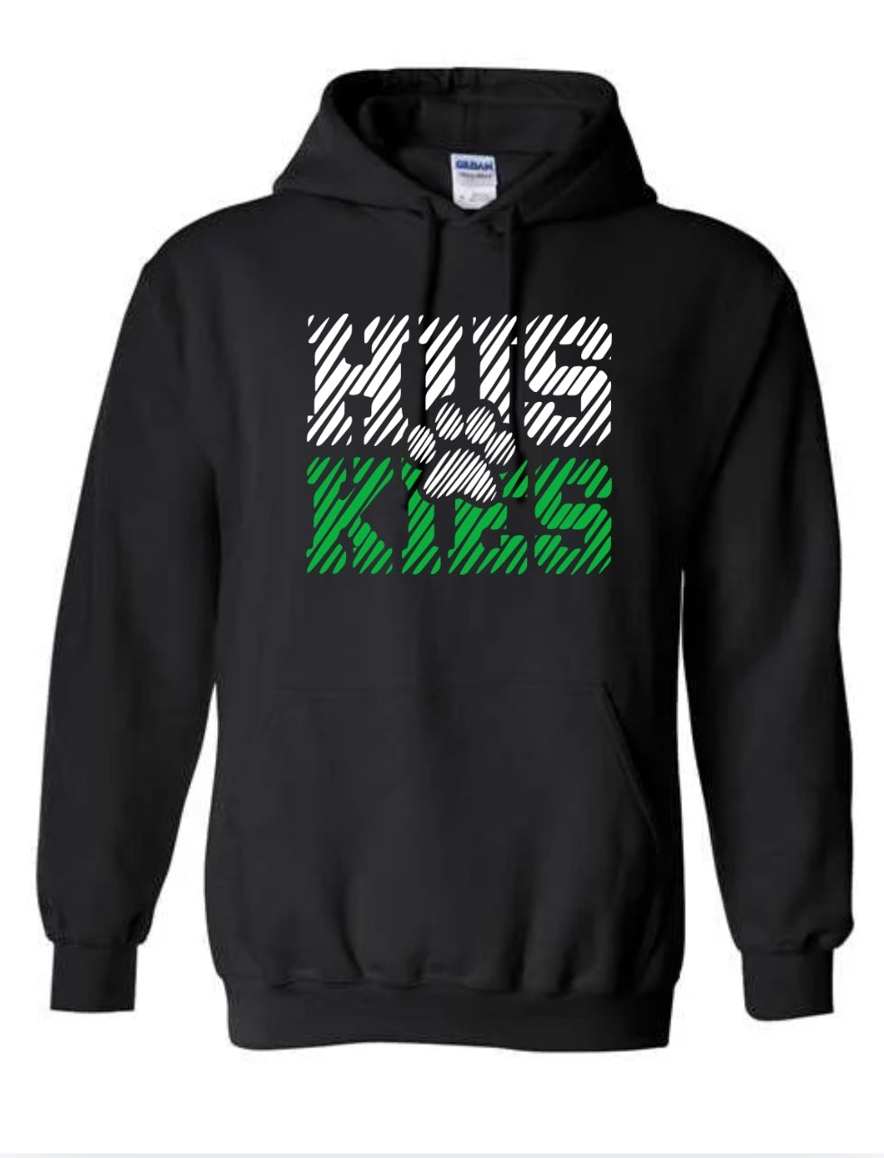 Huskies Paw Lined Sweatshirt-hoodie