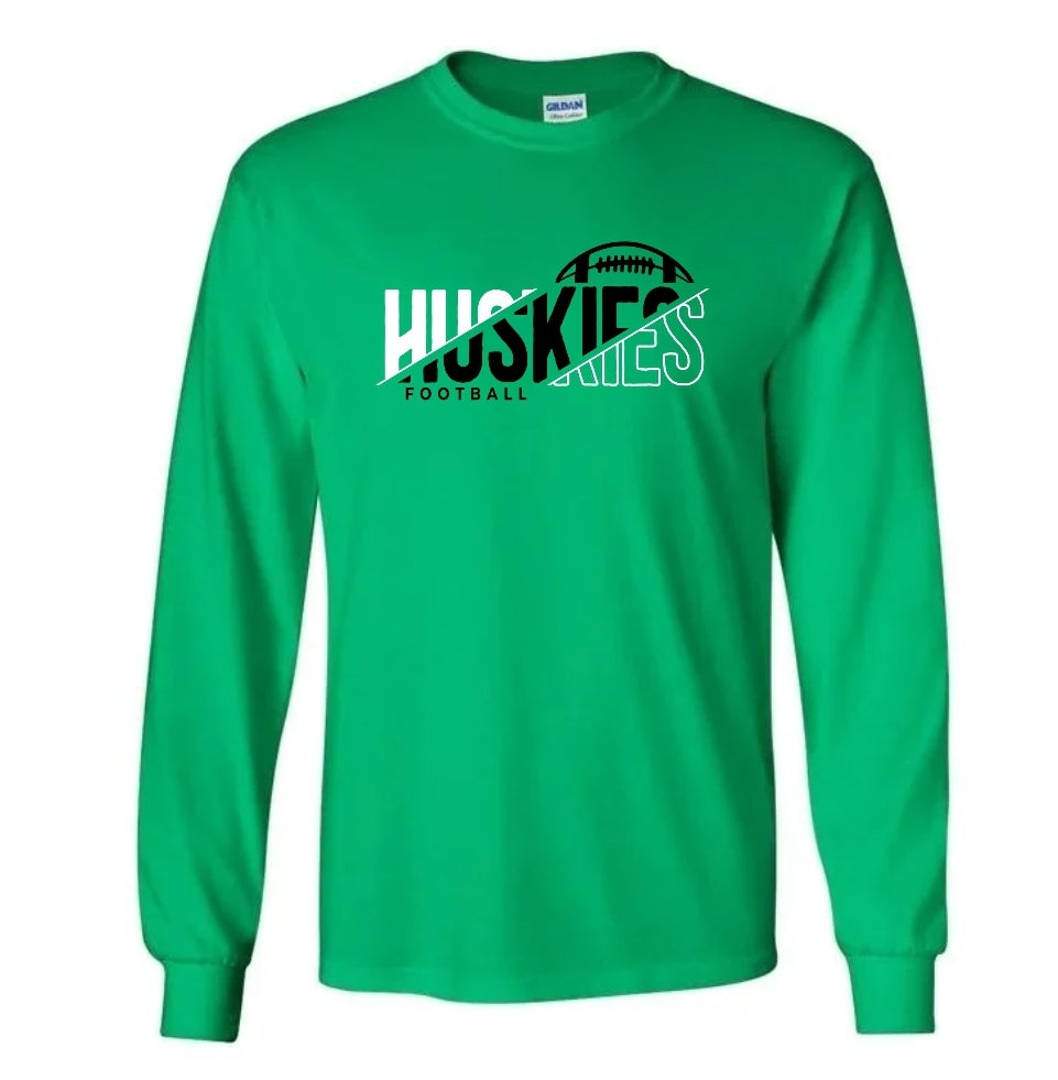 Huskies Football half Football Long Sleeve