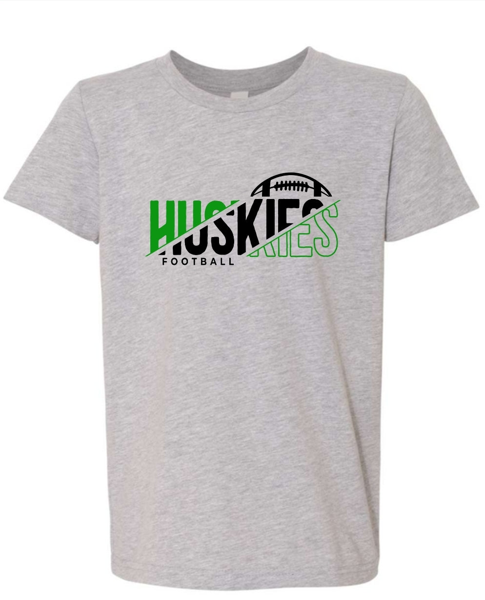 Huskies Football Half football Tee