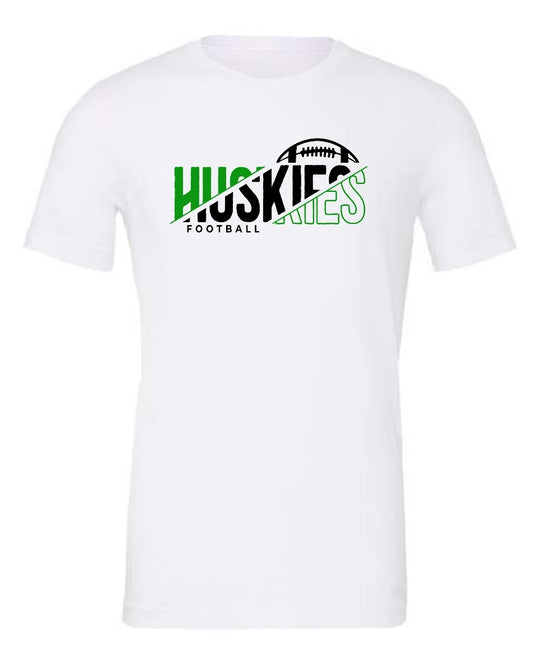 Huskies Football Half football Tee