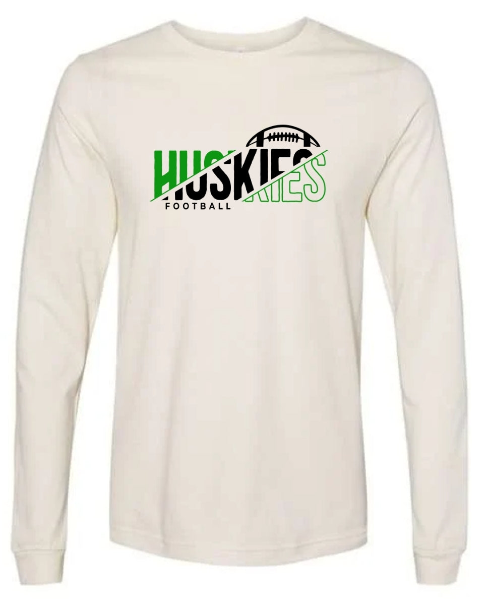 Huskies Football half Football Long Sleeve